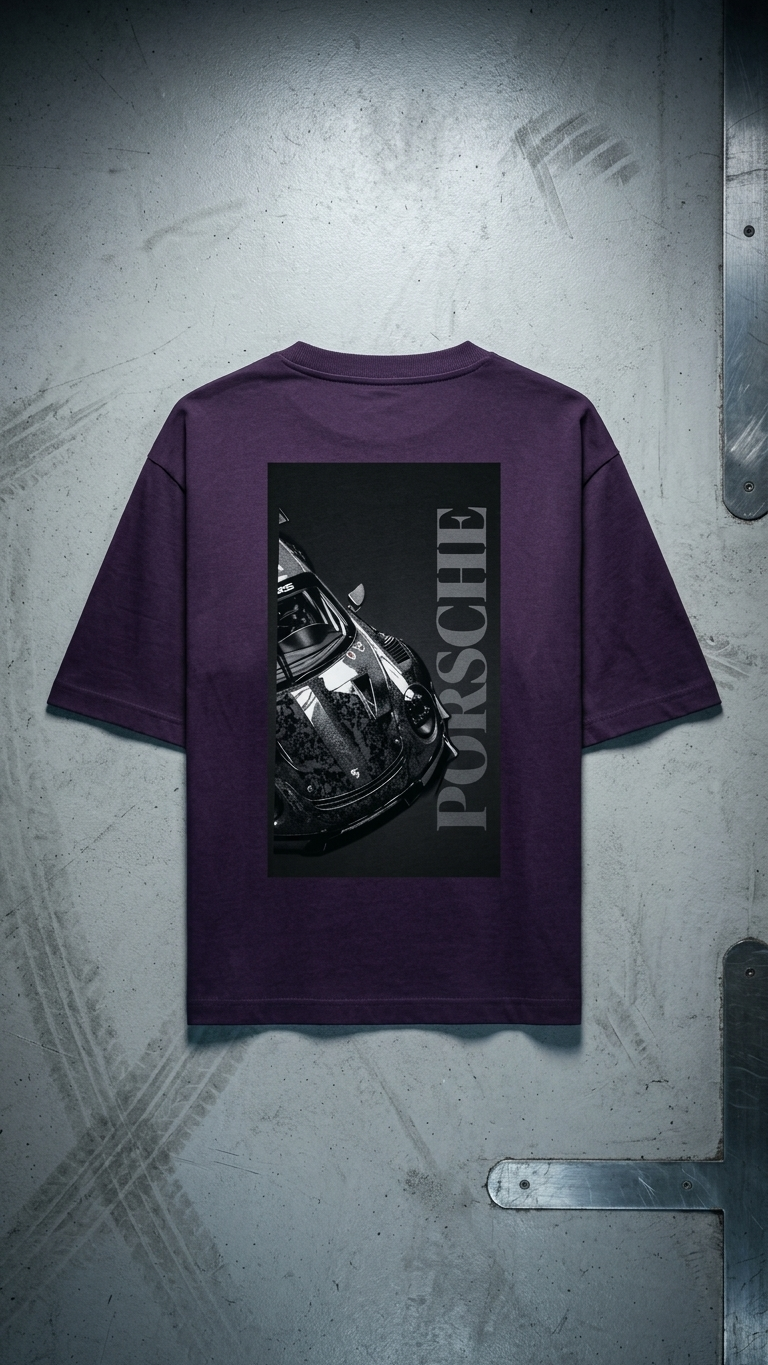 Redline Society – Classic Sports Car Tribute Oversized Tee