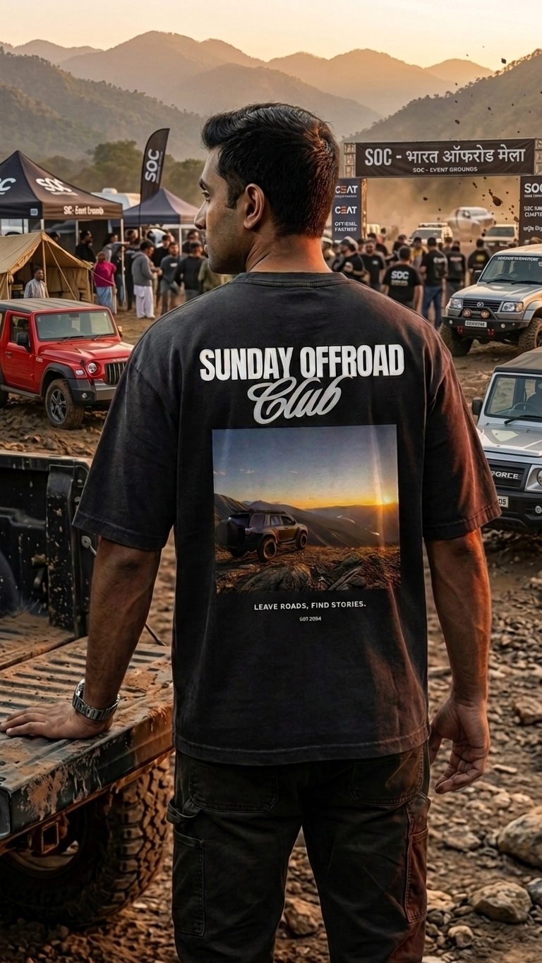 Sunday Offroad Club– Oversized Tee