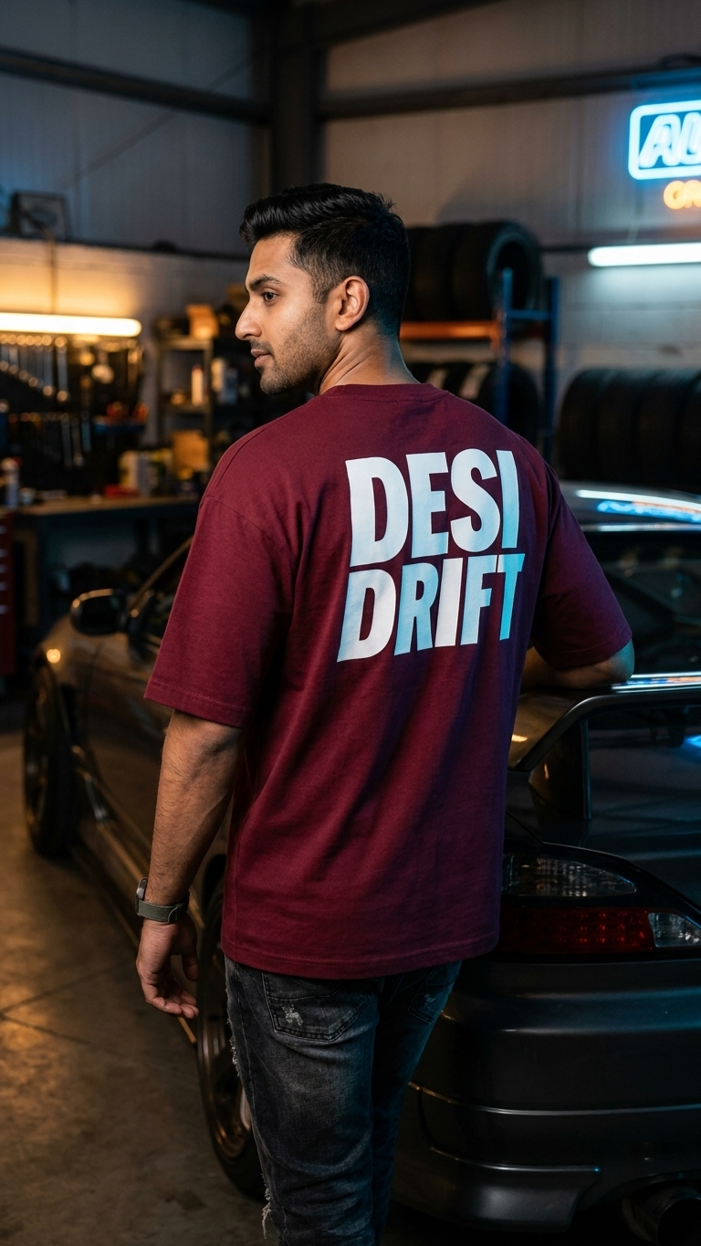 Desi Drift Oversized Premium T-Shirt
