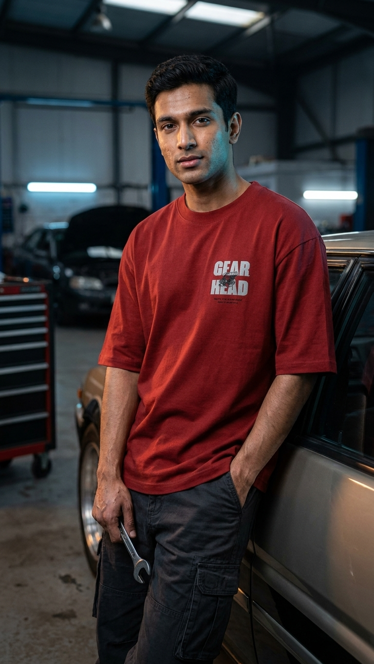 GearHead Signature Oversized Tee