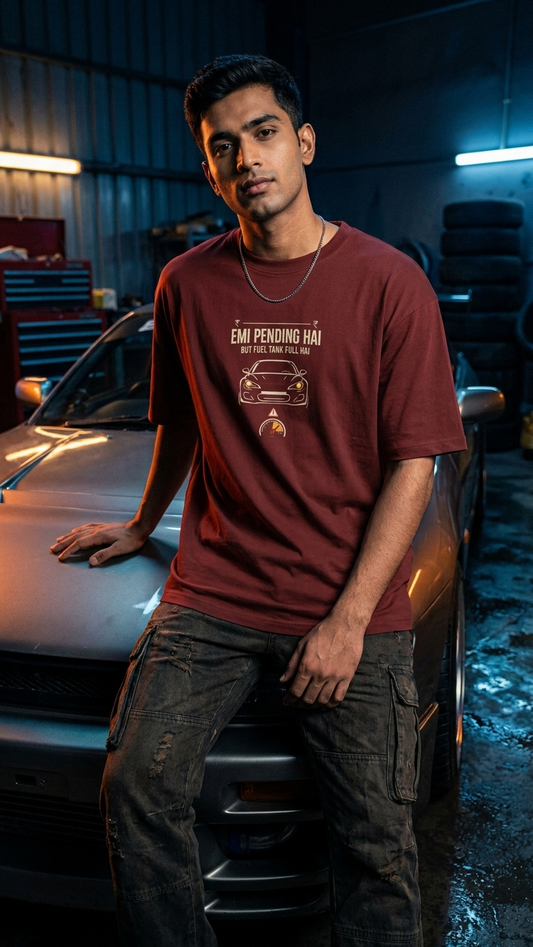 EMI Pending Tank Full Premium Cotton T-Shirt