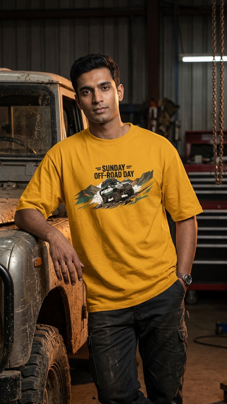 Offroad Day – Oversized Tee