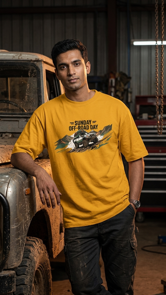 Offroad Day – Oversized Tee